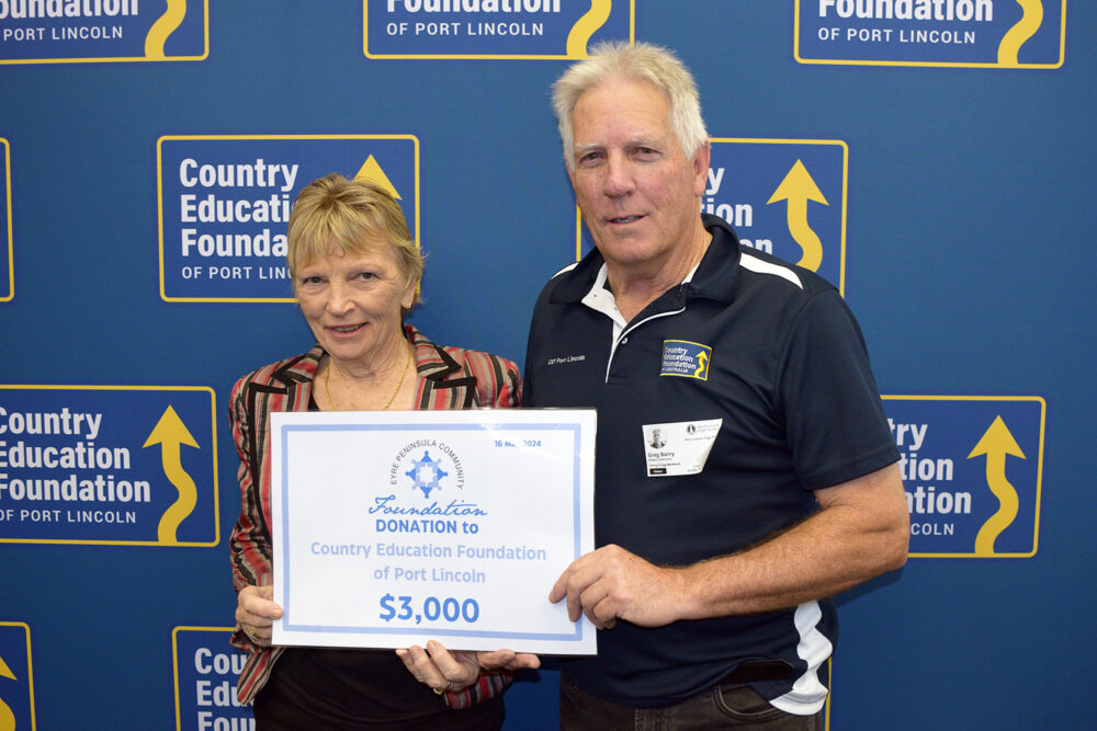 EPCF Donation to Country Education Foundation
